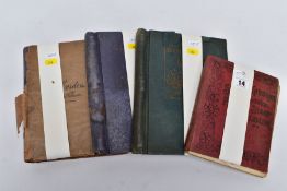 A COLLECTION OF STAMPS to include four albums with early to mid period Worldwide collection, main