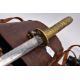 A BROWN LEATHER CASE BOXED PAIR OF BELIEVED IMPERIAL JAPANESE ARMY WWII ERA BINOCULARS, the left - Image 9 of 16