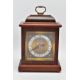 A BURR WOOD CASED GARRARD MANTLE CLOCK, London Elliott mantel clock the silvered ring set with Roman - Image 1 of 6