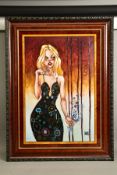 TODD WHITE (AMERICAN 1969) 'POUR YOUR HEART OUT' a limited edition print of a female figure