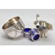 FOUR ITEMS OF SILVERWARE, to include a late Victorian silver sugar bowl with engraved swag, shell - Image 5 of 5