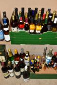 WINES & SPIRITS, a collection of bottles and twenty four miniatures to include 9 x sparkling
