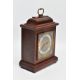 A BURR WOOD CASED GARRARD MANTLE CLOCK, London Elliott mantel clock the silvered ring set with Roman - Image 3 of 6