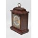 A BURR WOOD CASED GARRARD MANTLE CLOCK, London Elliott mantel clock the silvered ring set with Roman - Image 2 of 6