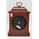 A BURR WOOD CASED GARRARD MANTLE CLOCK, London Elliott mantel clock the silvered ring set with Roman - Image 4 of 6