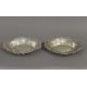 A pair of pierced silver bon bon dishes. Each 21 cm wide. 6.1 troy ounces. - Image 1 of 5