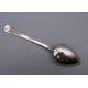 An Asprey silver toast rack , a silver handled button hook and a silver teaspoon. - Image 8 of 15