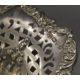 A pair of pierced silver bon bon dishes. Each 21 cm wide. 6.1 troy ounces. - Image 5 of 5