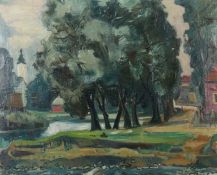 Müller-Landau, Rolf Kia Ying Chow/China 1903 - 1956 Bad Bergzabern 1956, Maler. 