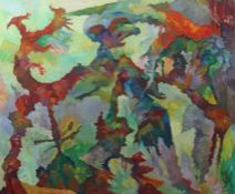 Schultze, Bernard Schneidemühle, Provinz Posen 1915 - 2005 Köln, deutscher Maler und Vertreter des