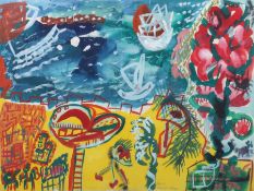 Schultze-Blum, Ursula Mittenwald 1921 - 1999 Köln, Malerin, Ehefrau von Bernard Schultze. 