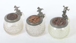 3 Tübinger Igel Süddeutschland, ca.