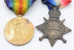 British Army WW1 War and Victory medals named to 2463 Pte A Urquhart, Lovat's Scouts