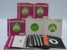 Promo / Demo - 31 singles on white, red /white and green/white Capitol