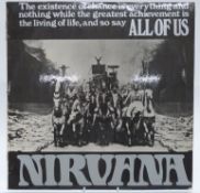Nirvana - All Of Us (ILPS9087) record and cover appear VG