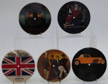 Nineteen 7 inch picture discs including John Foxx, The Tourists, Skids, Lambrettas, The Cars (6),