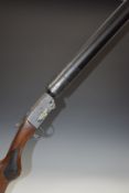 Pedretti Gunsport Hushpower 12 bore single barrelled shotgun with chequered grip and 31.75 inch