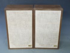 A pair of AR-7 /Acoustic Research stereo speakers