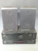 Denon PMA-350SE amplifier and TU-215RD tuner together with a pair of Mordaunt Short M S 310