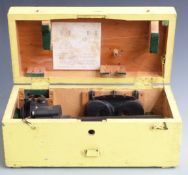 Canadian Kodak Co Ltd gun sighting telescope Patt.G 376 serial number can 4059, in fitted box with