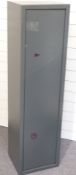 Metal gun safe/ cabinet 130.5x35x30cm.