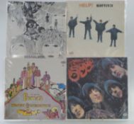 The Beatles - Seven Russian issue albums including Help!, Revolver, Rubber Soul, Yellow Submarine,
