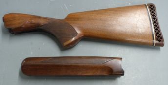 Browning or Miroku semi-pistol grip shotgun stock and teardrop to the wrist (42cm long) and