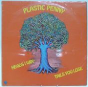 Plastic Penny - Heads I win Tails You Lose (POS611) record appears Ex, cover VG