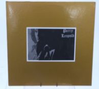 Perry Leopold - Experiment In Metaphysics (PALP1003) record, insert and cover appear Ex
