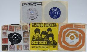 Approximately 60 singles including The Bystanders, The Avengers, The Fourmyula, Simon Dupree, The