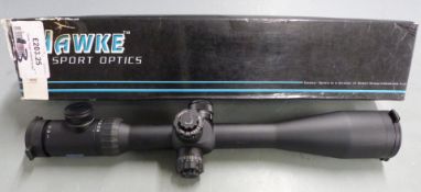 Hawke Target Airmax HK6154 6-24x50 AMX rifle scope, in original box.