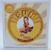 Elvis Presley - Sun Singles box set, records appear at least EX, box taped at two corners