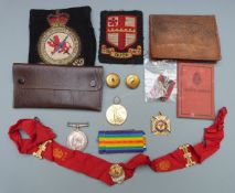 British Army WW1 War and Victory Medals named to 99509 Pte W White Royal Army Medical Corps etc