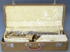 Hohner President alto saxophone in original fitted case, with accessories
