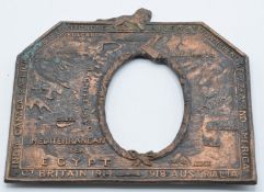 WW1 Dardanelles, Gallipoli service frame