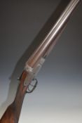 Thomas Southgate 12 bore sidelock side by side shotgun with named and engraved lock, engraved