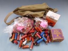 A collection of various shotgun cartridges including Eley 20 bore, Eley Grand Prix etc, some in