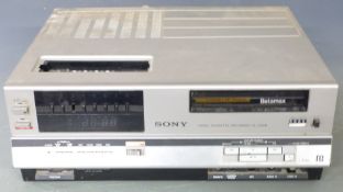 Retro Sony Betamax SL-C6UB video cassette recorder