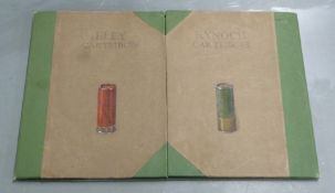 Eley Kynoch shotgun cartridges shop, advertising or tradesman's desk blotter with hand painted