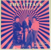 The Attack - Complete Recordings 67-68 (ADLP1026) record appears unplayed, creases to cover bottom