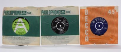 Mia Lewis - A Woman's Love (R5617) factory sample sticker on B side, It's Goodbye Now (F12240) and