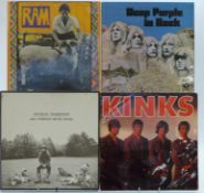 Approximately 40 albums including Paul McCartney, Abba, Slade, Supertramp, Elton John, Plastic Ono