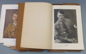 German Third Reich Nazi cigarette card album 'Kampf Um's Dritte Reich'