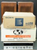 Hi-Fi separates to include 'Realistic' 5-band communications receiver no 20-152 with manual, '