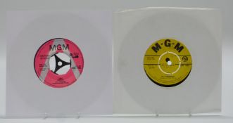 Bill Kenwright - Tiggy (MGM 1463) demo, centre removed, name on B side appears VG, plus Tiggy (MGM