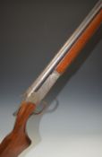 H W Cooey Model 84 12 bore single barrelled shotgun with named lock, semi-pistol grip and 30 inch