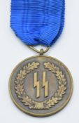 German WW2 Third Reich SS medal for four years 'true' service