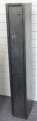 Metal gun safe/ cabinet 135x22x20cm.