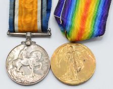British Army WW1 War and Victory Medals, both named to G 67900 Pte E White, The Queen's Regiment