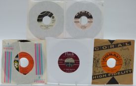 Approximately 100 US issue singles